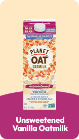 unsweetened vanilla oatmilk