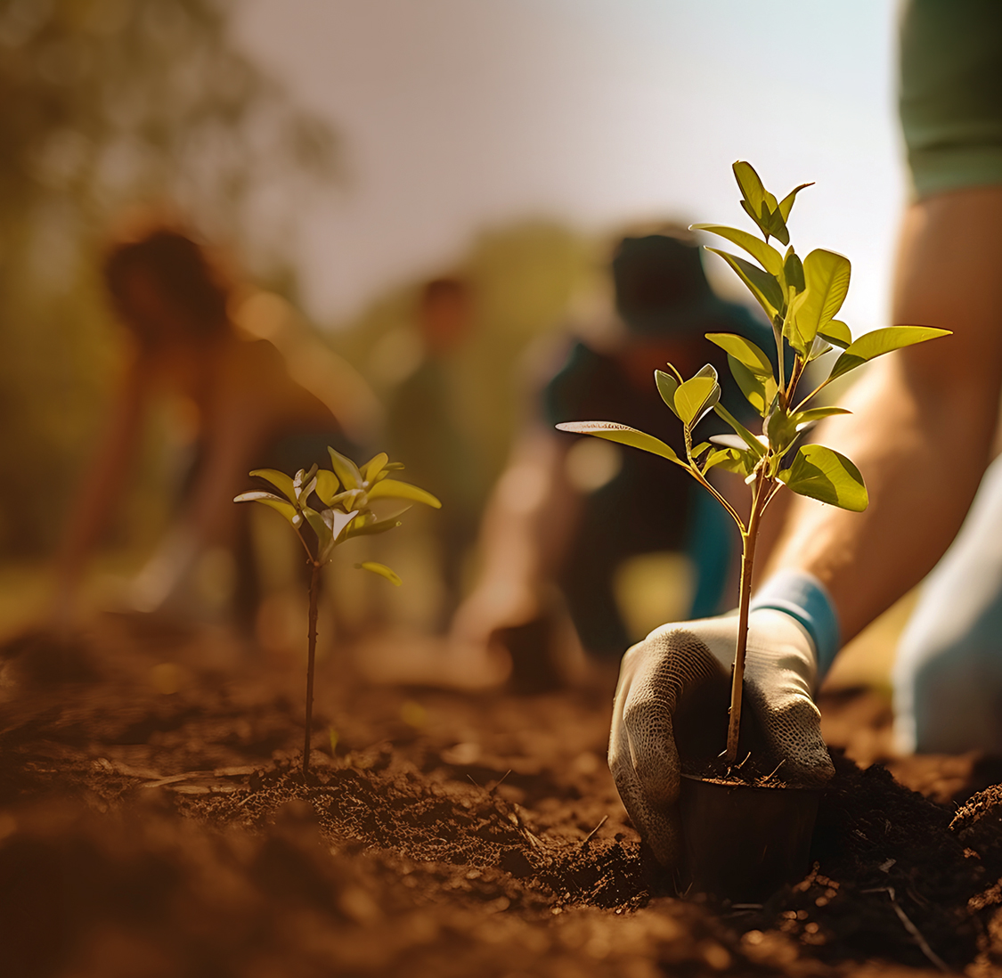 Planet Oat Project image of planting trees