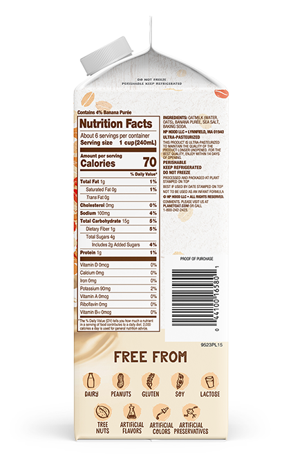 Planet Oat Humble Edition Oatmilk