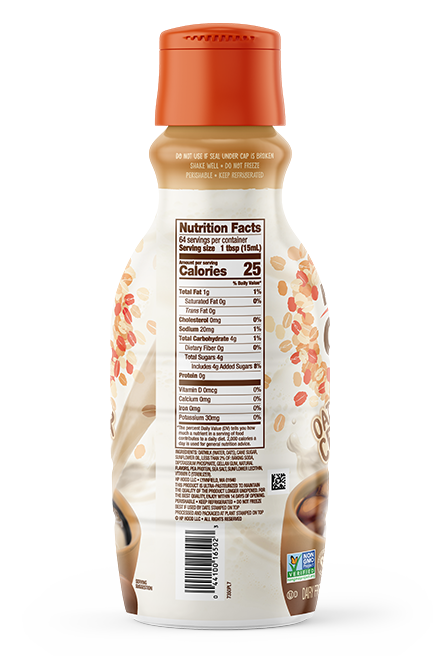 Planet Oat Creamer Brown Sugar Cookie 32oz Right