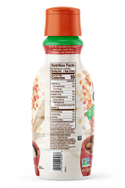 Planet Oat Creamer Cinnamon Vanilla Sugar Free 32oz Right