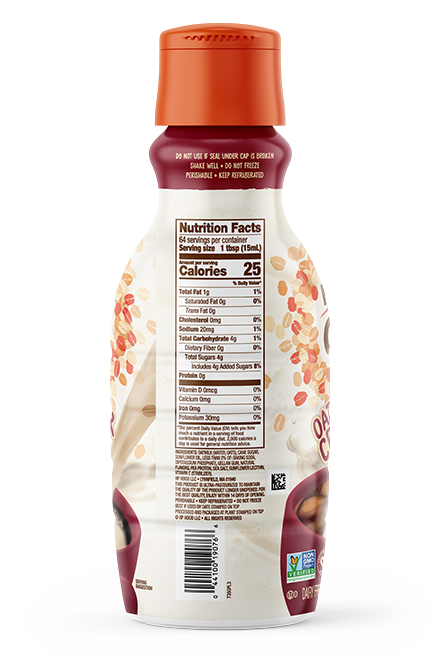 Planet Oat Creamer Coffee Cake 32oz Right