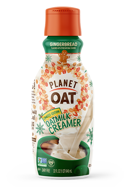 Planet Oat Gingerbread Creamer