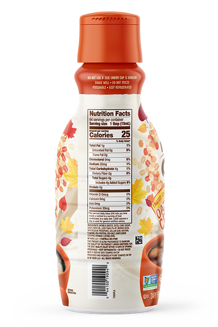 Planet Oat Creamer Pumpkin Spice 32oz Right