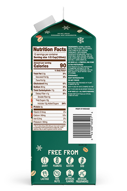 Planet Oat Oat Nog 52oz Right