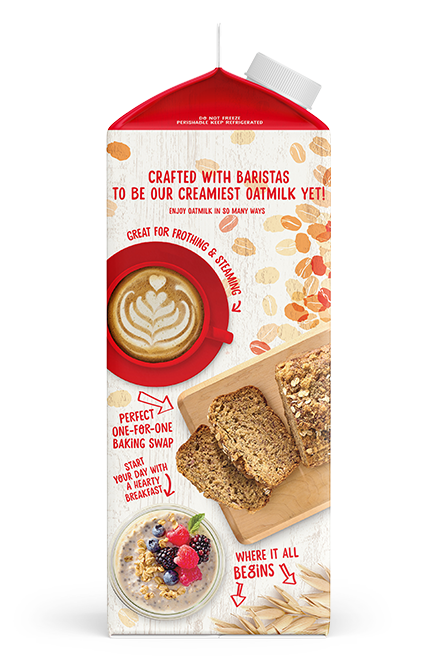 Planet Oat Oatmilk Barista Lovers 52oz Left