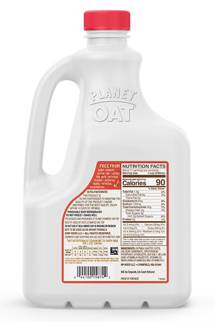 Planet Oat Oatmilk Original 86oz Back (2)