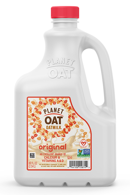 Planet Oat Oatmilk Original 86oz Back