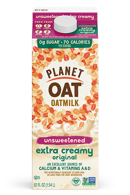 Unsweetened Extra Creamy Oatmilk