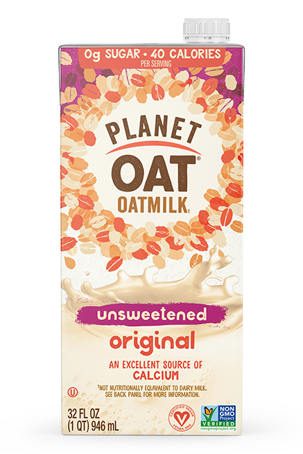 Shelf-Stable Unsweetened Original Oatmilk