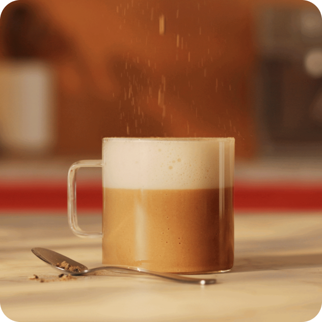 cardamom oat latte
