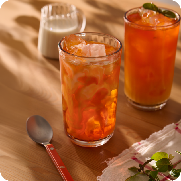 oatmilk thai iced tea