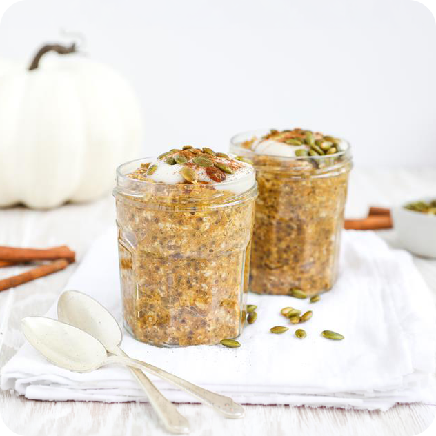 pumpkin spice overnight oats