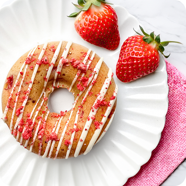 Strawberry Donuts