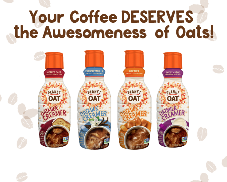 Your Coffee DESERVES
the Awesomeness of Oats!